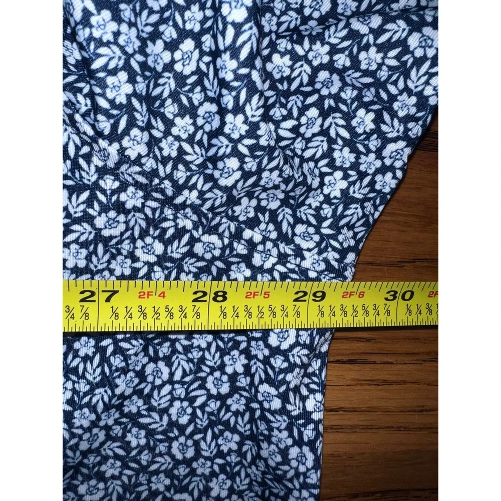 Cutter Buck Mens 3XT College Logo‎ Floral Print Performance Polo Shirt